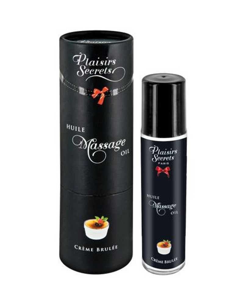 Huile de massage comestible crème brûlée 59ml 